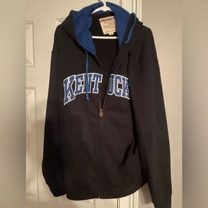 University of Kentucky zip up light hoodie jacket